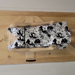 NWT | dBy Ltd Black & White Floral Sundress | Size 8